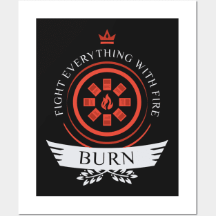 Magic the Gathering - Burn Life Posters and Art